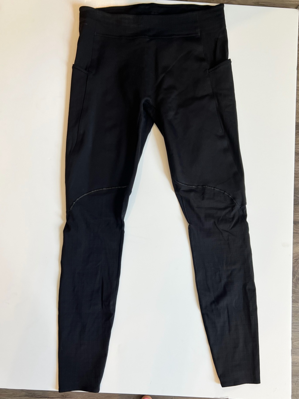 lululemon athletica Black High-Rise Performance Leggings with Side Pockets